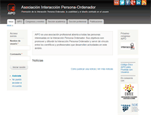 Tablet Screenshot of aipo.es